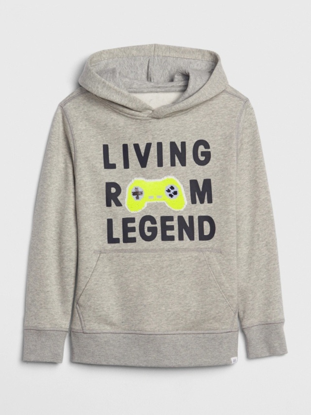 4/$20 GAP size XS (4-5) flip sequin grey hoodie